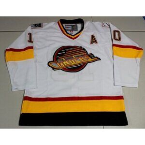 NHL Hockey Vintage 90s Vancouver Canucks Pavel Bure #10 Sewn Jersey 52 XL CCM